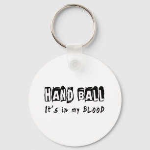 Handball It's in my blood Key Ring
