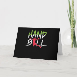 handball jumping card