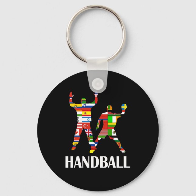 Handball Key Ring (Front)