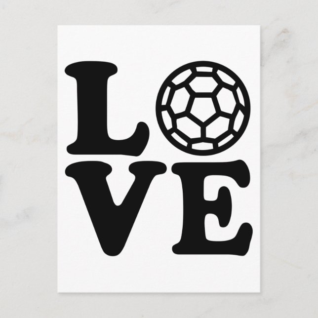 Handball love postcard (Front)