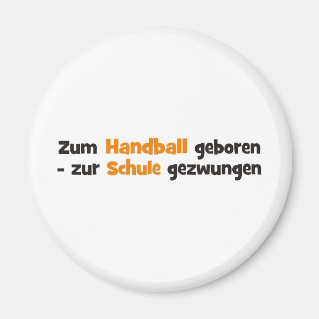 Handball Magnet (Front)
