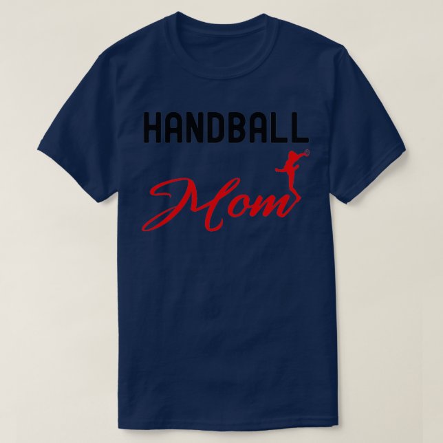 Handball Momhandball funny for mum 3 T-Shirt (Design Front)