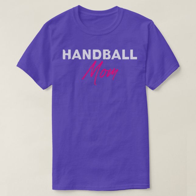 Handball Mum Handball Player Handballer Mother T-Shirt (Design Front)