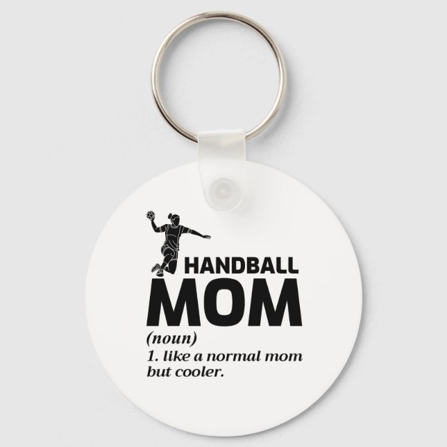 Handball Mum Mother's Day   Key Ring (Front)