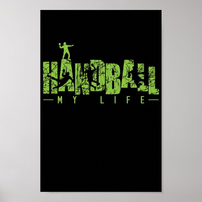 Handball "My Life" Poster (Front)