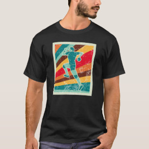 Handball Player Retro T-Shirt