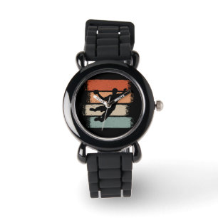 Handball Player Retro Watch