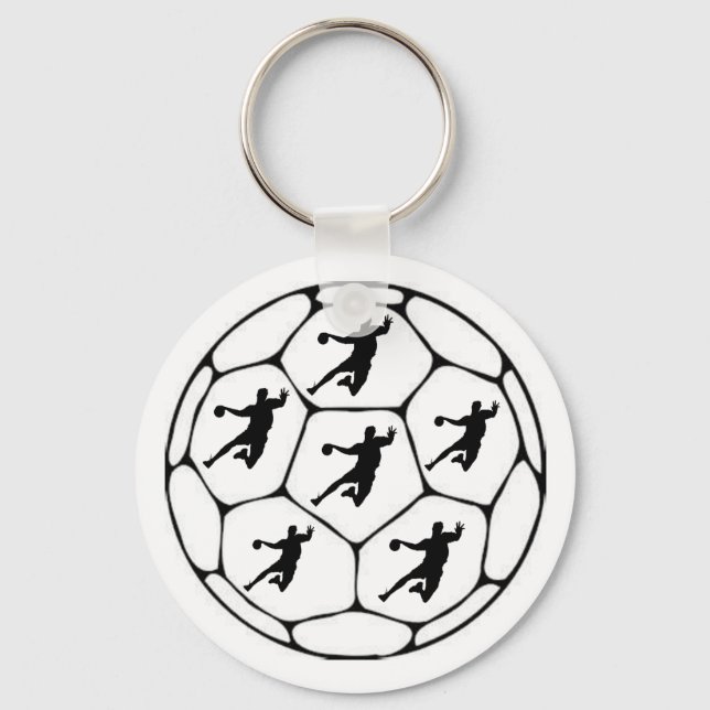 HandBall Portecles Key Ring (Front)