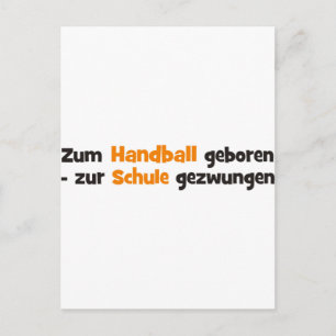Handball Postcard