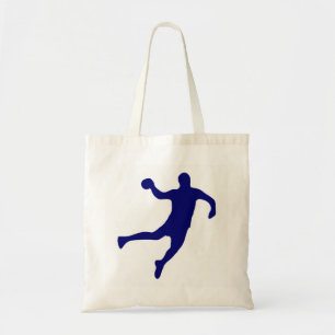 Handball Silhouette Tote Bag