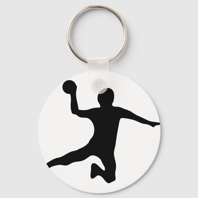 handball spieler dodgeball key ring (Front)