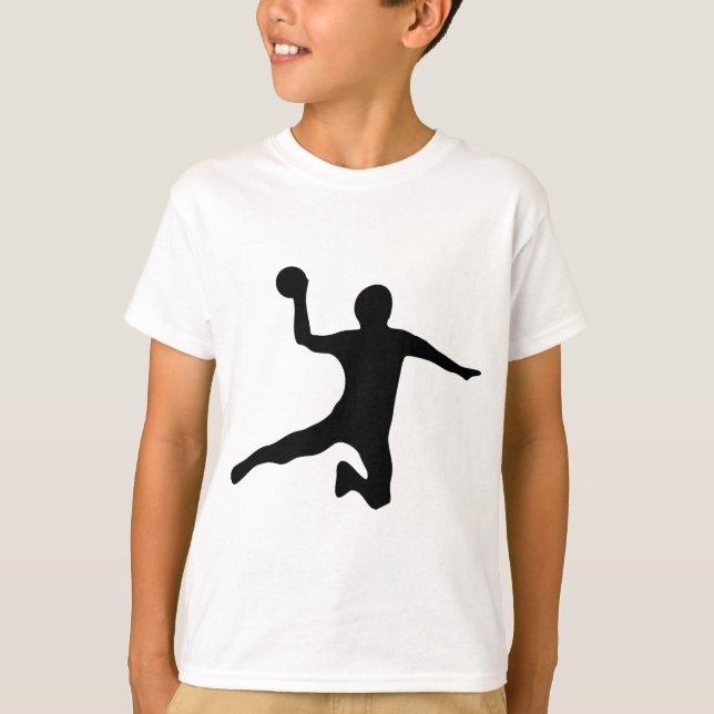 handball spieler dodgeball T-Shirt (Front)