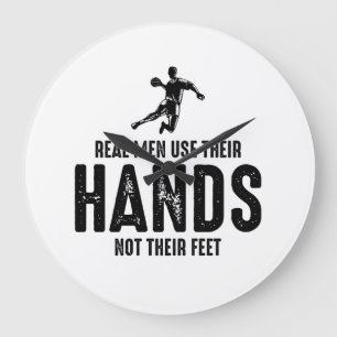 Handball Team sport Indoor sport Goalkeeper Large Clock
