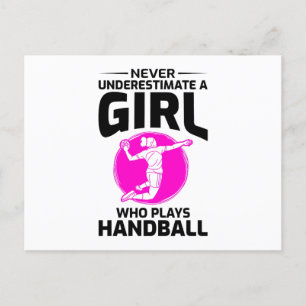 Handball Team sport Indoor sport Goalkeeper Postcard