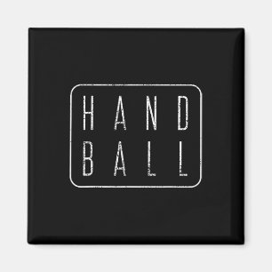Handball Vintage Gift Player Tee  Magnet