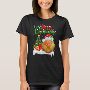 Handball  Xmas Decorations Santa Handball Christma T-Shirt