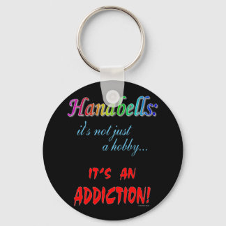 Handbell Addiction Key Ring
