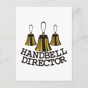 Handbell Director Postcard