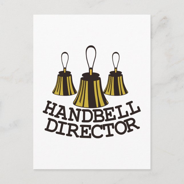 Handbell Director Postcard (Front)