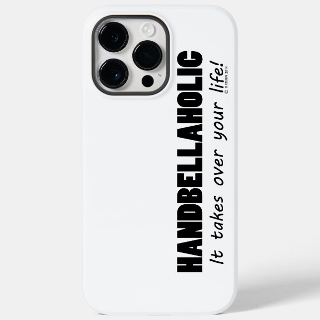 Handbellaholic Life Case-Mate iPhone Case (Back)
