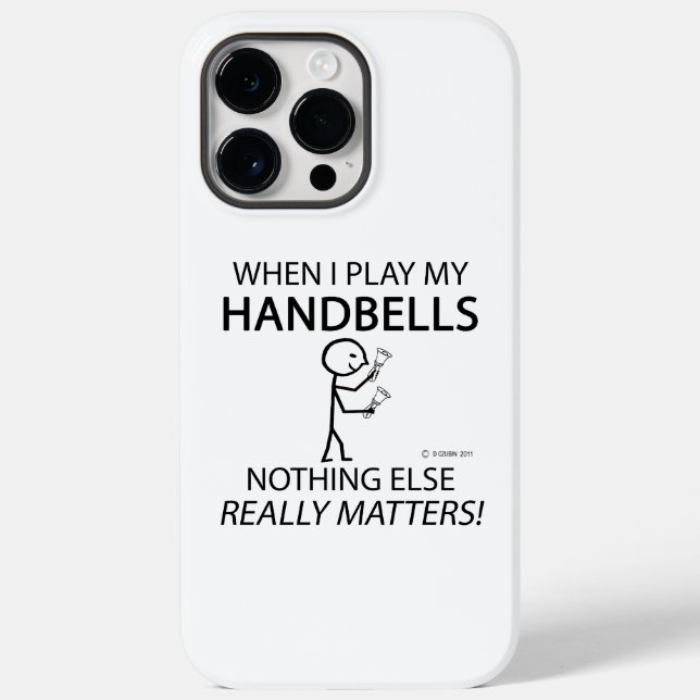Handbells Nothing Else Matters Case-Mate iPhone Ca Case (Back)