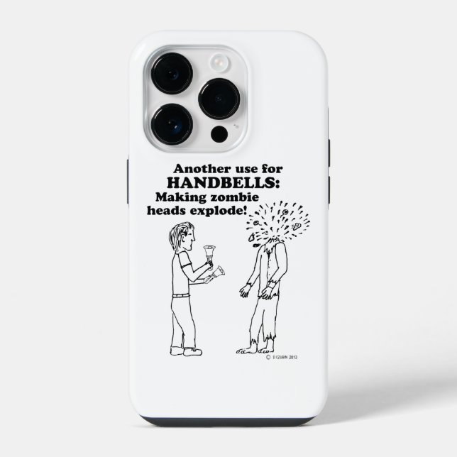 Handbells Zombie Explode Case-Mate iPhone Case (Back)