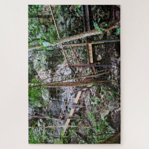 Handcrafted Jungle Walkway Jigsaw Puzzle
