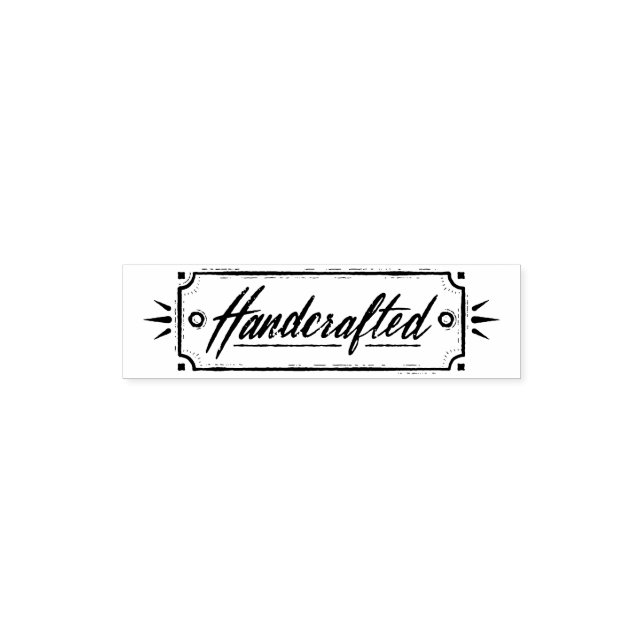 Handcrafted Label Stamp (Design)