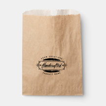 Handcrafted Personalised Label Bag