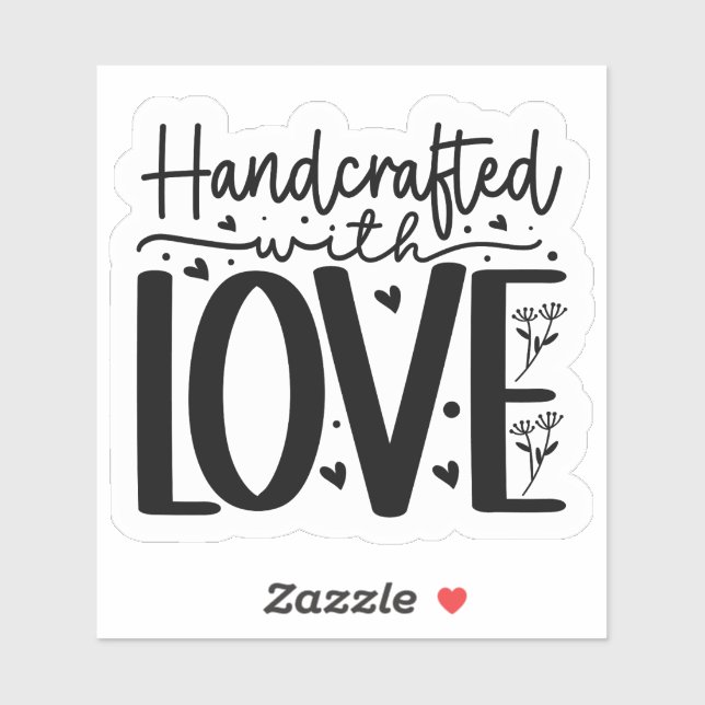 Handcrafted with LOVE (Sheet)