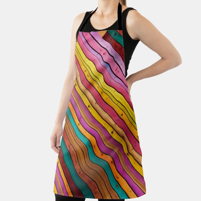 Handcrafted Wooden Plank Table with Apron (Insitu)