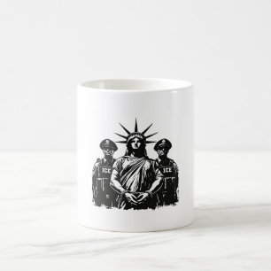 Handcuffed Statue Of Liberty - Abolish ICE Coffee Mug