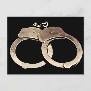 Handcuffs Postcard