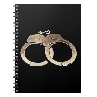 Handcuffs Spiral Bound Notebook