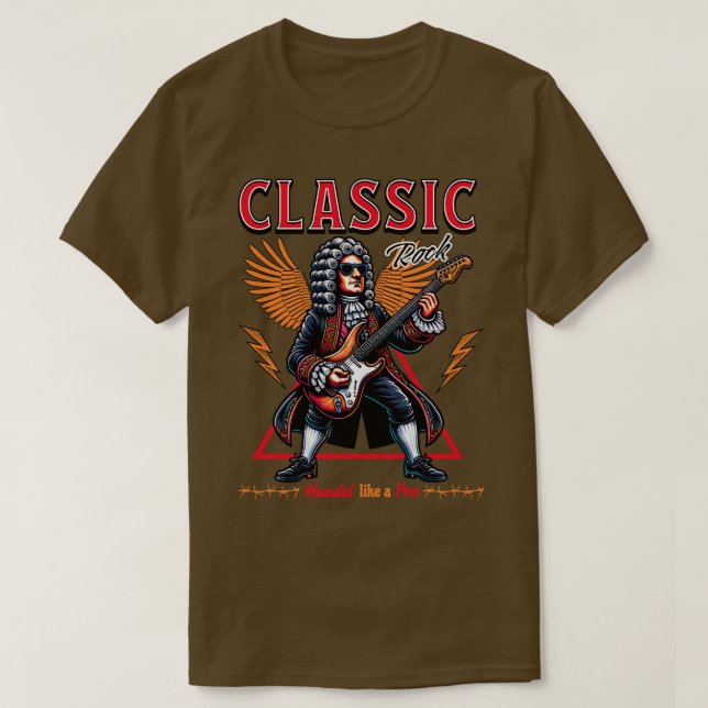 Handel Classic Rock T-Shirt (Design Front)