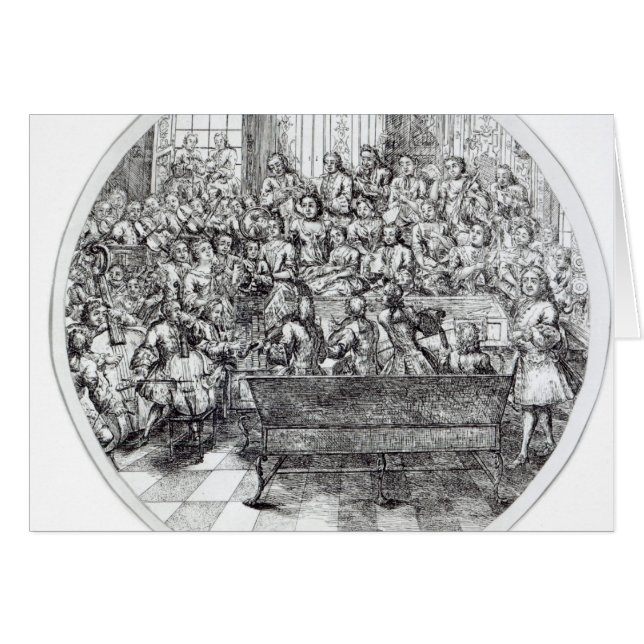 Handel conducting an oratorio, c.1740 (Front Horizontal)