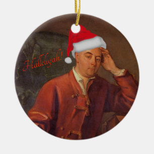 Handel portrait ornament - Messiah - Hallelujah