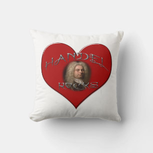Handel Rocks Heart Pillow