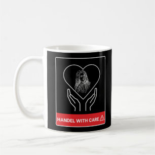 HANDEL WITH CARE Funny Classical Music Composer Coffee Mug