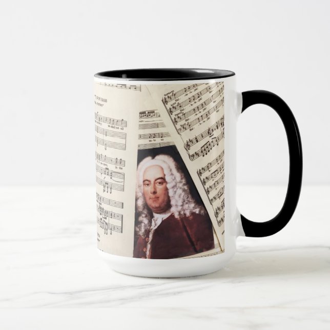 Handel's MESSIAH mug for BASS & BARITONE (Right)