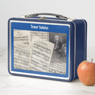 Handel's Messiah Tenor Soloist Metal Lunchbox