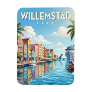 Handelskade, Willemstad Curaçao Magnet