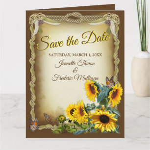 Handfasting Ceremony Save the Date Card