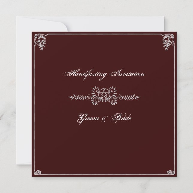 Handfasting Invitation (Front)