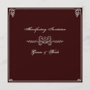 Handfasting Invitation