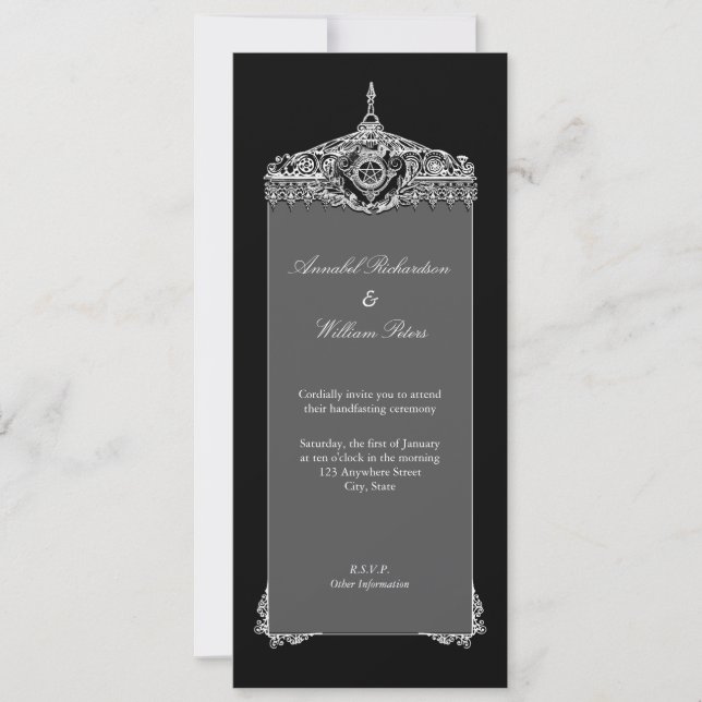 Handfasting Invitation (Front)