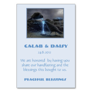 Handfasting Thank you Card