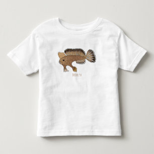 Handfish cartoon illustration toddler T-Shirt