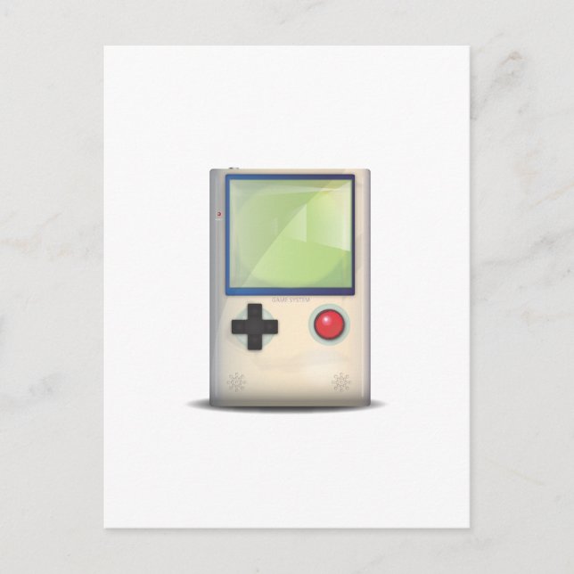 Handheld Game Console Postcard (Front)