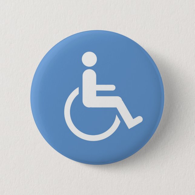 Handicap Logo Button (Front)